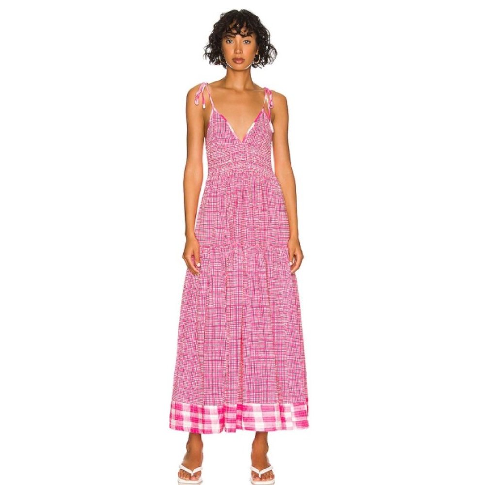 Solid & Striped Melody Dress - Pink Gingham (S)